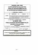 ECOLE DE LA DCAN SAISON 1961 62 N0022